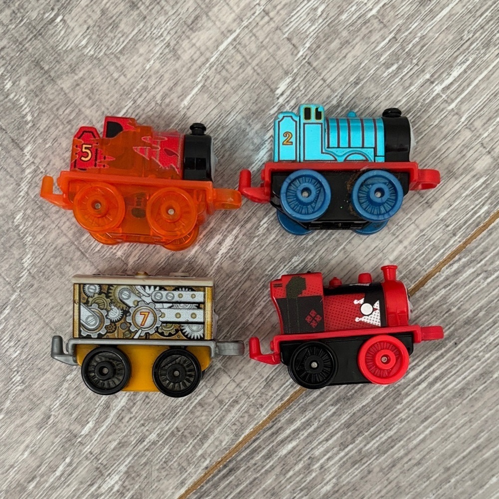 Lot of Thomas & Friends Minis - Millie Toby James Metallic Edward
